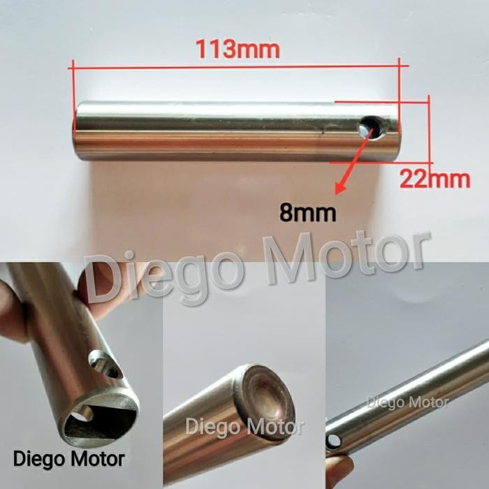 Piston Plunger pompa power sprayer Doorsmeer tipe Sanchin 20 22