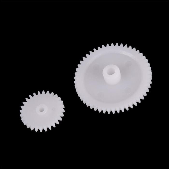75Pcs Roda Gigi Plastik / Gear Plastik Mainan / Sparepart Gear Mainan