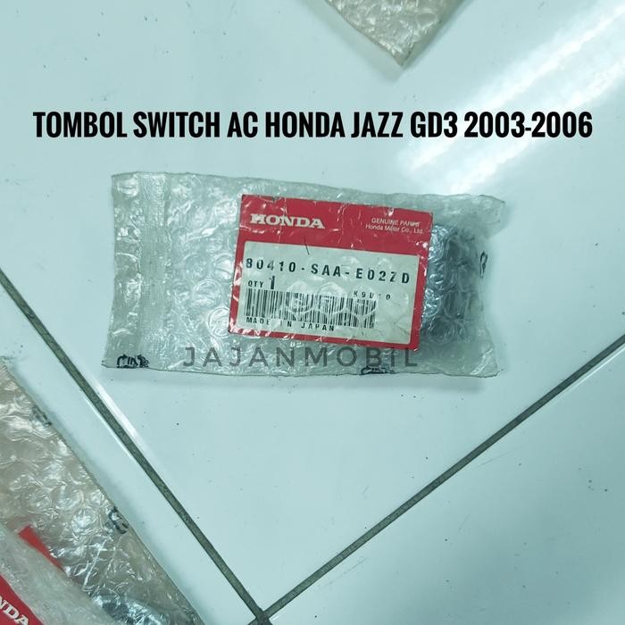 TOMBOL AC JAZZ GD3 IDSI VTEC SWITC SAKLAR AC JAZZ GENUINE 80410-SAA-E0