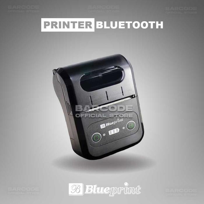 Ready Printer Bluetooth Thermal Blueprint Eco58 Mini Printer Kasir Portable