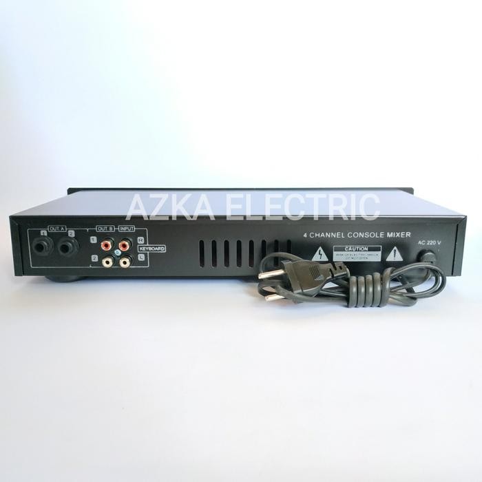 Mixer 4 Channel Plus Digital Echo Dan Tone Control Pasti Diskon