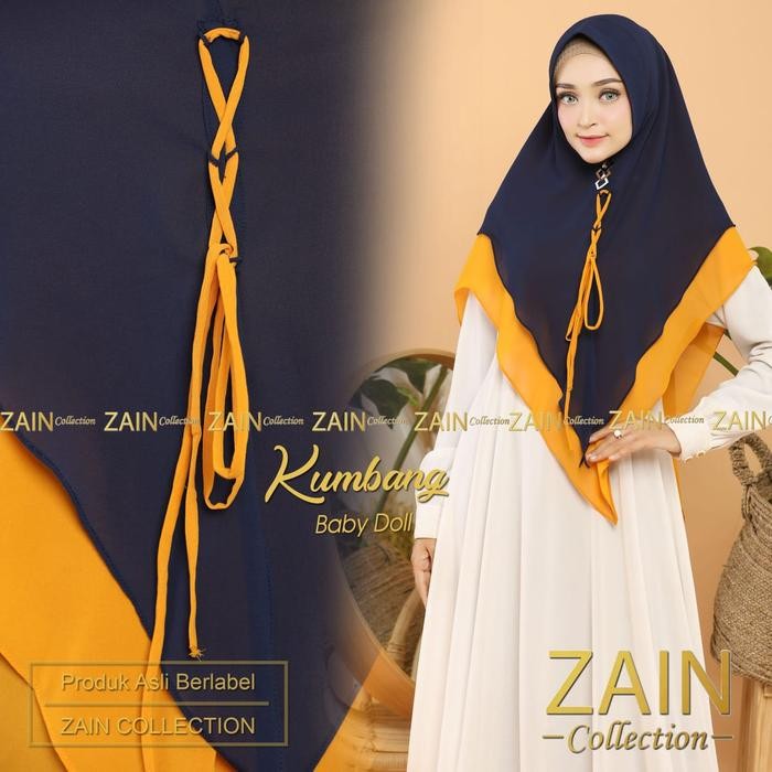 Jilbab Instan Syari Kumbang Original Zain Collection