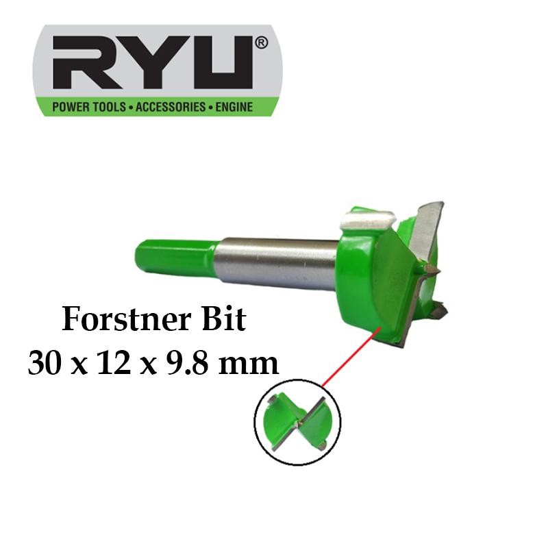 RYU Mata Bor Forstner Bit 30mm Pelubang Kayu 30 mm Hinge Boring Forstner Bits Fosner Lubang Engsel S