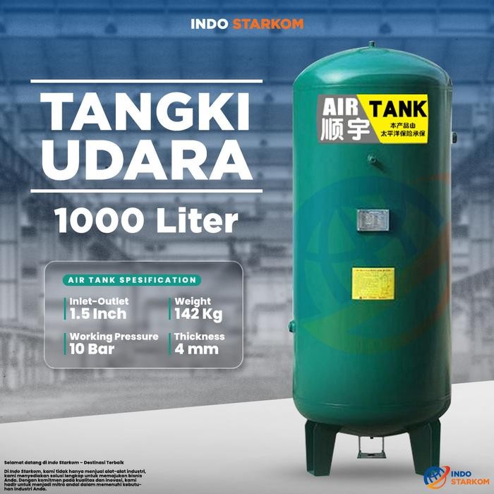 Tangki Udara Kompresor 1000 Liter Air PressureTank1000L
