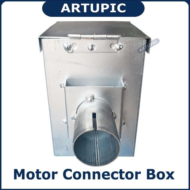 MOTOR CONNECTOR BOX PENGHUBUNG DINAMO MENUJU PIPA AUGER PAKAN OTOMATIS AYAM BROILER PEDAGING