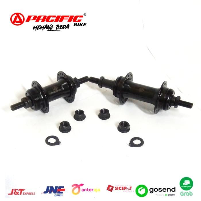 HUB FREEHUB PACIFIC 36 HOLE CAKRAM DEPAN BELAKANG ULIR SELI MTB MINI