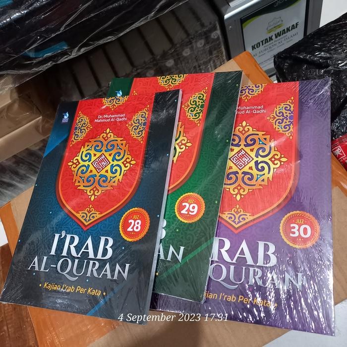 ASLI i'rab alquran juz 28 29 30 set komplit kajian perkata ukuran 16 x 23cm READY STOCK