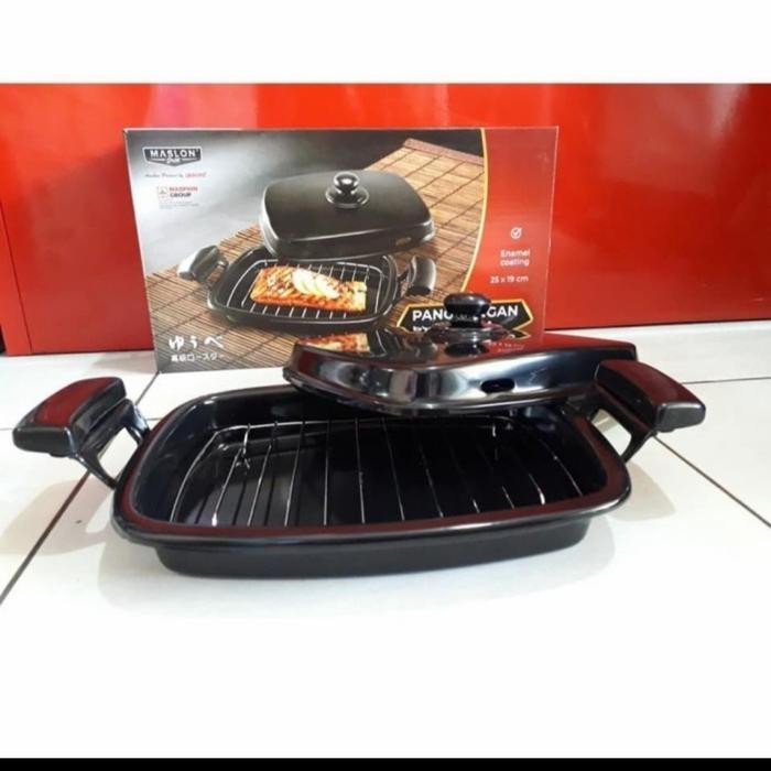 Alat Panggangan Ikan Barbeque / Pemanggang Crystal Oven Maslon Maspion