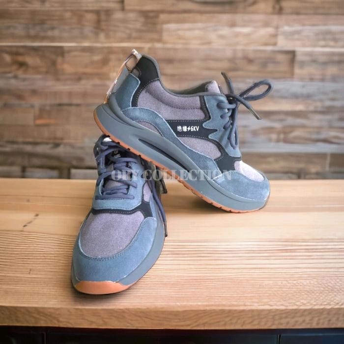 Sepatu Safety Sporty Sepatu Pelindung Kerja Sneakers Sporty Ujung Besi Pria Wanita 118 Safety Shoes