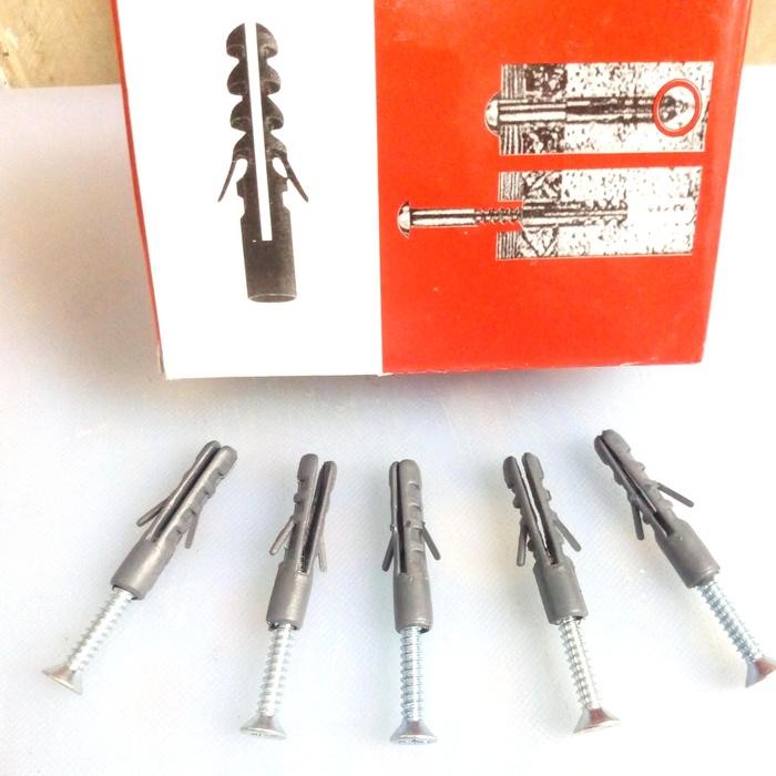 Fisher S6+Sekrup/Fisher S6+Sekrup FAB 6x1 1/4 (3cm) isi 100 Pcs