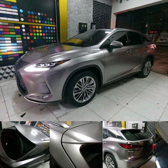 Ready PROMO Wrapping Sticker Mobil Full Body Satin Metal Titanium Grey