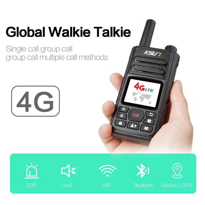 qez7- Ksun Ksw Walkie Talkie Zl10 Zello Ht Jarak Jauh 1000Km Globalo Ppt Handy Talky