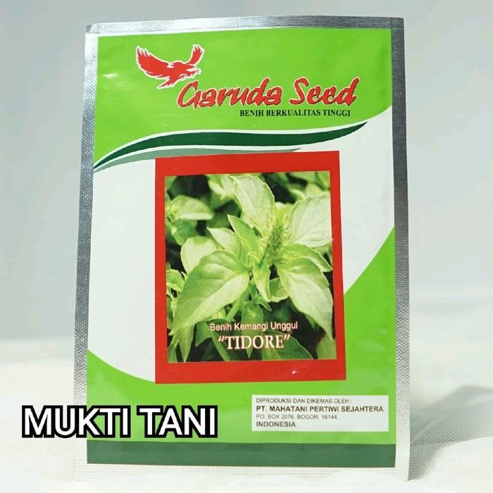 New Benih Kemangi Tidore 5 gram Produk Garuda Seed Bibit Kemangi Tidore