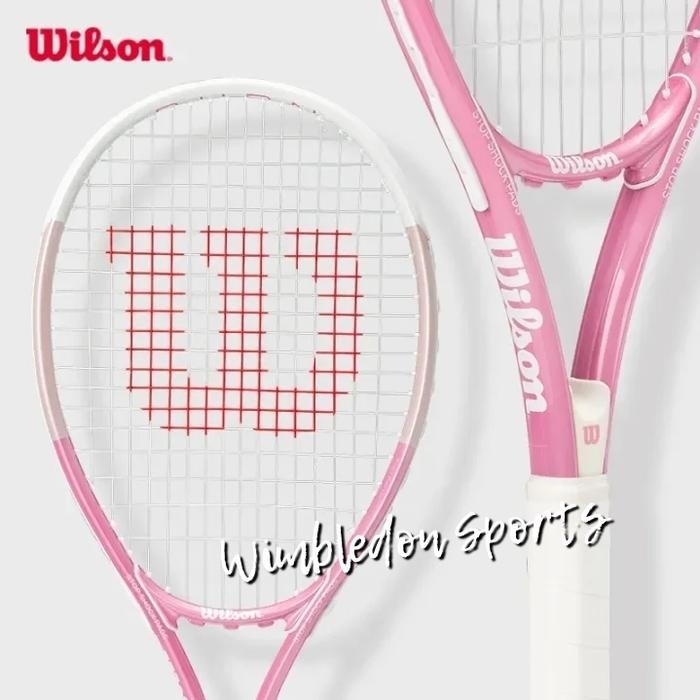 Raket Tenis Wilson Burn 113 Pink / Raket Wilson Burn Pink / Raket Tenis Pemula Wanita Promo 