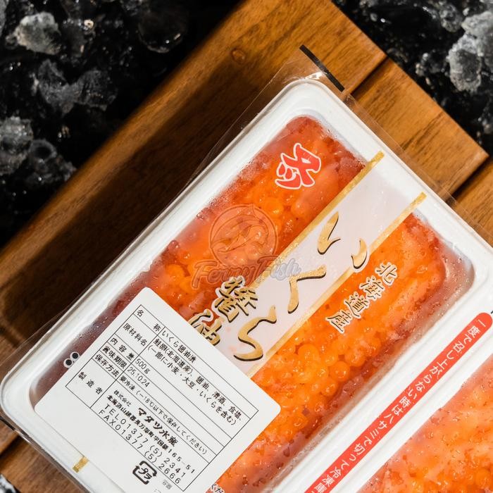 Instanbisa- Ikura Shoyu Zuke / Salmon Roe / Telur Ikan Salmon Import Jepang