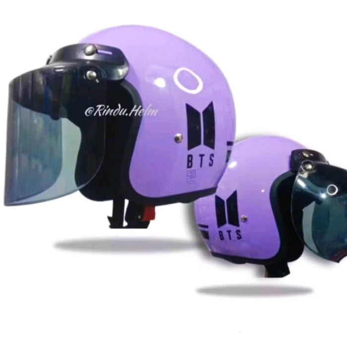 ASLI Helm BTS Anak 5Th ke atas cewek READY STOCK
