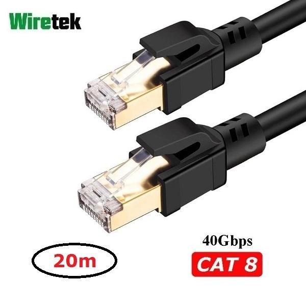 JK LAN Cat 8 Gigabit Ethernet Network Cable 20 meter WIRETEK