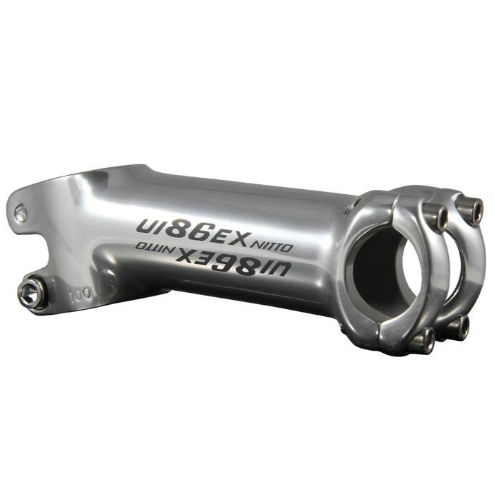 Stem Sepeda - Nitto UI-86EX Stem - Silver