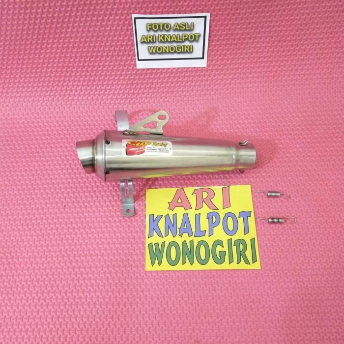 TERMURAH SILENCER cld TABUNG CLD KNALPOT GEMBUNG KNALPOT SLINCER Bulat Foto Motor Motorcycle READY