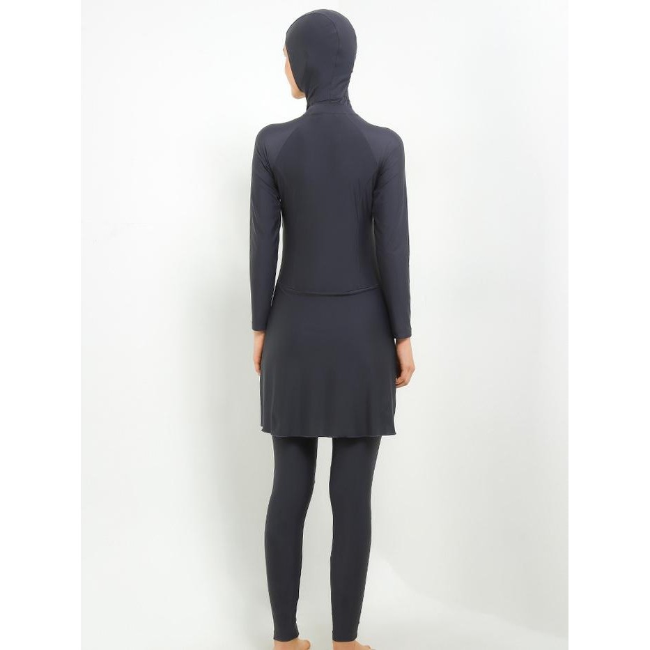 BERKUALITAS Opelon - Baju Renang Muslim Wanita - Diving Moslem (Set) polosan