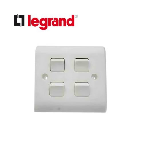 Legrand Milac Saklar 4 Gang 1 Way 613206