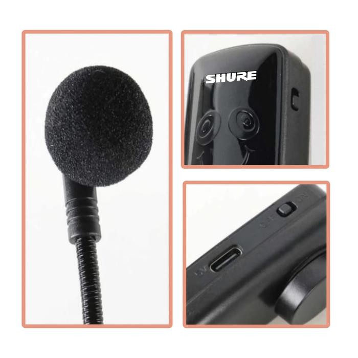 imjf- Mic Imam Bando Wireless Shure Mic Headset Shure Wireless Suara Mantap