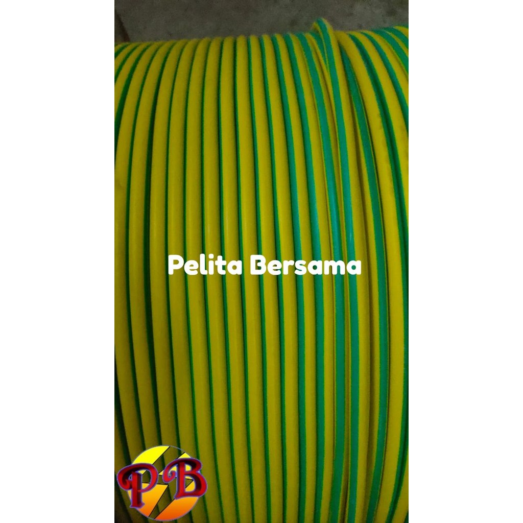 Stok Baru kabel NYA 50 mm pulung / Kabel NYA 50 mm Merk Pulung Kuning Hijau