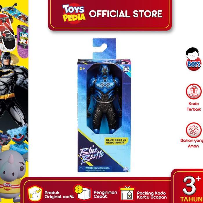 HOT SALE (SAP) MAINAN ACTION FIGURE DC BLUE BEETLE HERO-MODE 6" TERMURAH