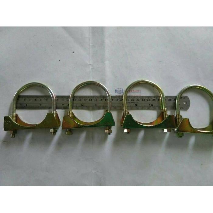NEW Klem Pipa U Bolt 2,5 inchi
