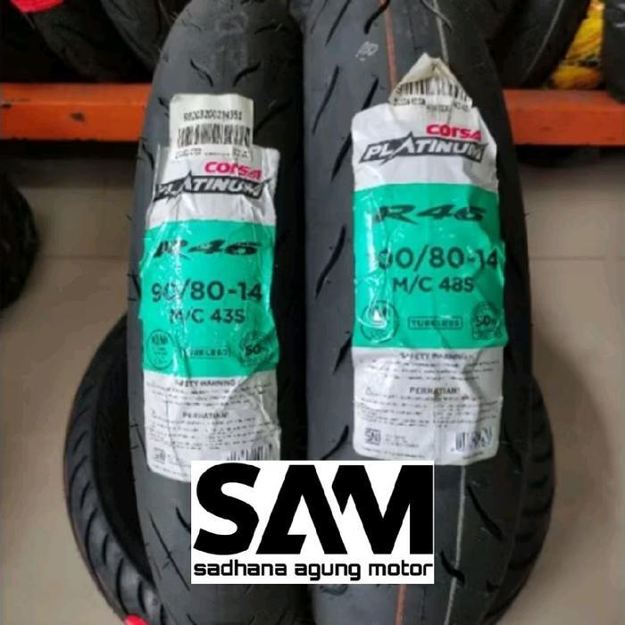 Paket Ban Corsa R46 90/80-14 & 100/80-14