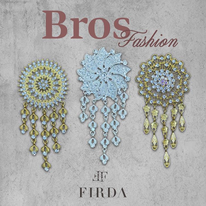 Firda Fashion - Bross Aksesoris Batik Mewah Elegant