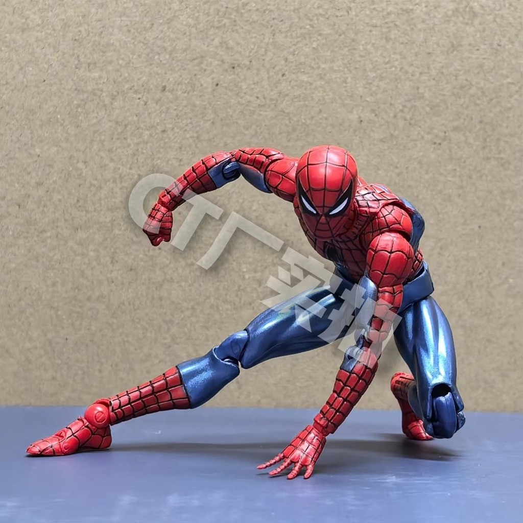 Ct Toys Spider-Man Mafex 075 Figure The Anazing Spiderman Comic Ver Mafex 185 Action Figure Figurine