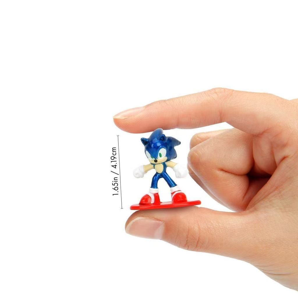Jada Toys Sonic The Hedgehog Nano Metalfigs Die-cast Mystery Figure Blind Bag Nano Metal Sonic Tails
