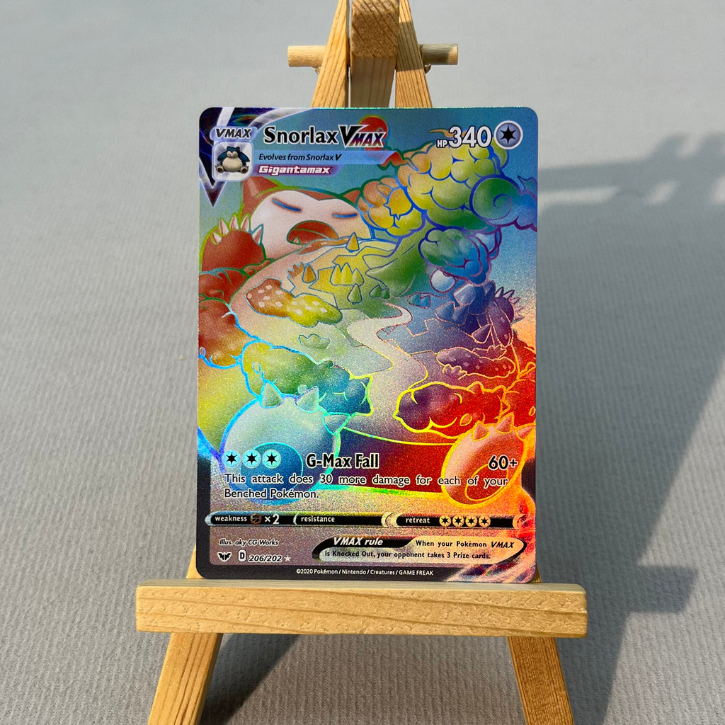 SP SSH PTCG12-002 Tcg proxy PKM Cards Pikachu V Charizard Snorlax VMAX Rare Collection Battle Toys