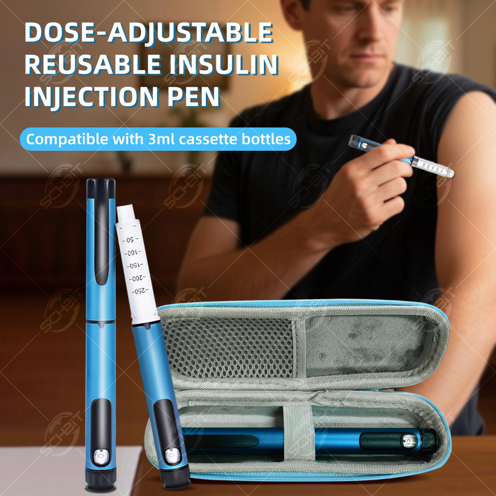 Reusable 3ml Insulin Medical Injection Pen Insulin Pen Injector Assembly Machine Reusable Insulin