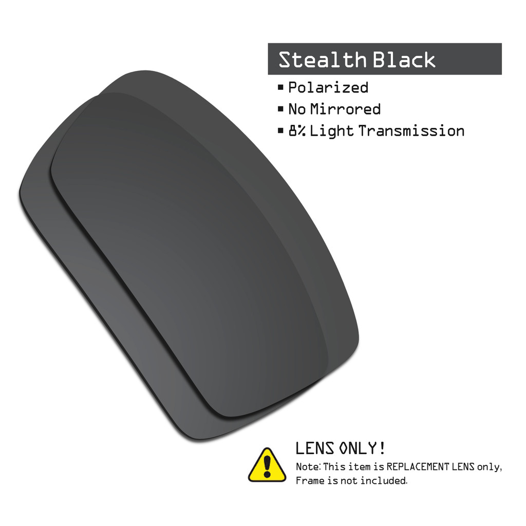 SmartVLT Polarized Replacement UV400 Lenses for Oakley Currency OX8026 54mm Sunglasses
