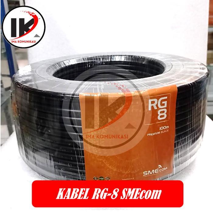 NEW Kabel Rg-8 Serabut Full tembaga Coax SMEcom