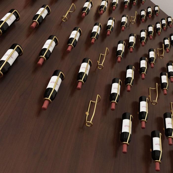 Rak Botol Wine Dinding Wine Holder Wall Rak Botol Minuman Alkohol