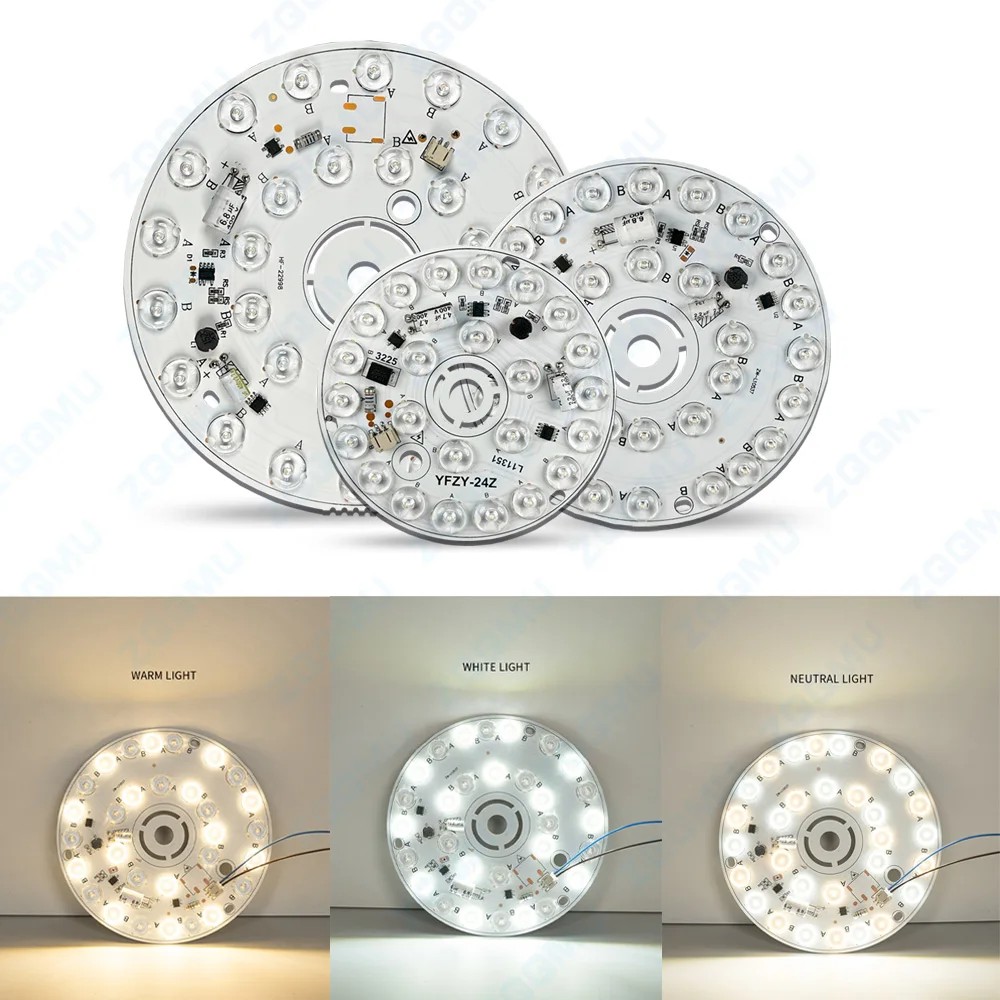 13W 15W 18W LED Chip 110V 220V Smart IC No Driver DIY RGB for Downlight Ceiling Lamp Lighting