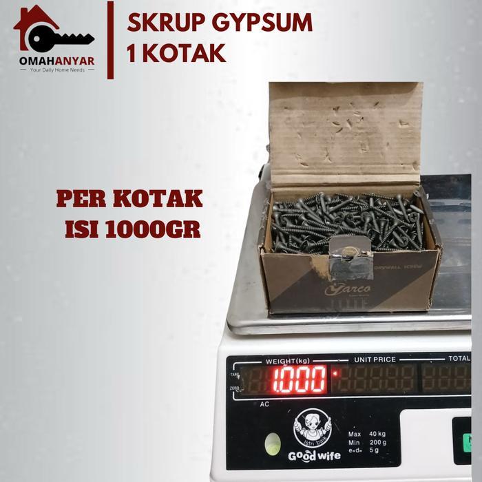 '+'+'+'+] Skrup Sekrup Gipsum Gypsum Drywall Screw Erdos BUKAN TAPING ISP ISJ SIP CHW isi 1 kotak 1