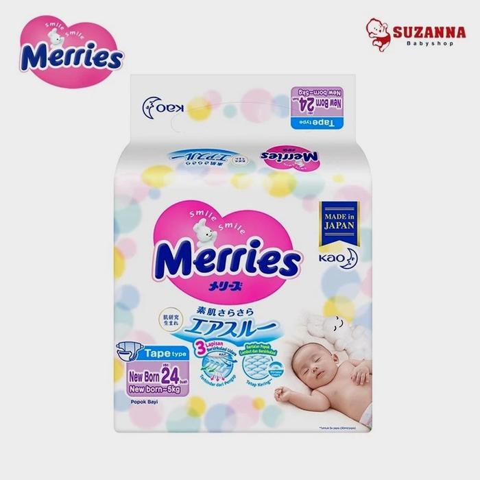 Merries newborn 24 - popok bayi TERLARISBEST QUALITYBEST SELLER