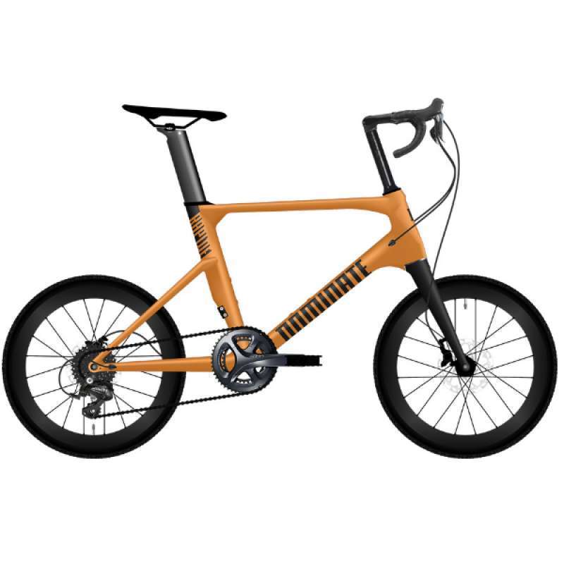 Dominate Rapide Comp Sepeda Minivelo [20 Inch] Orange