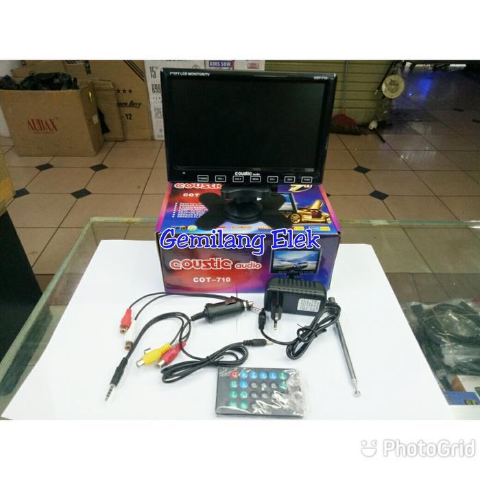 TV MONITOR COUSTIC AUDIO COT 710 Original 7 inch