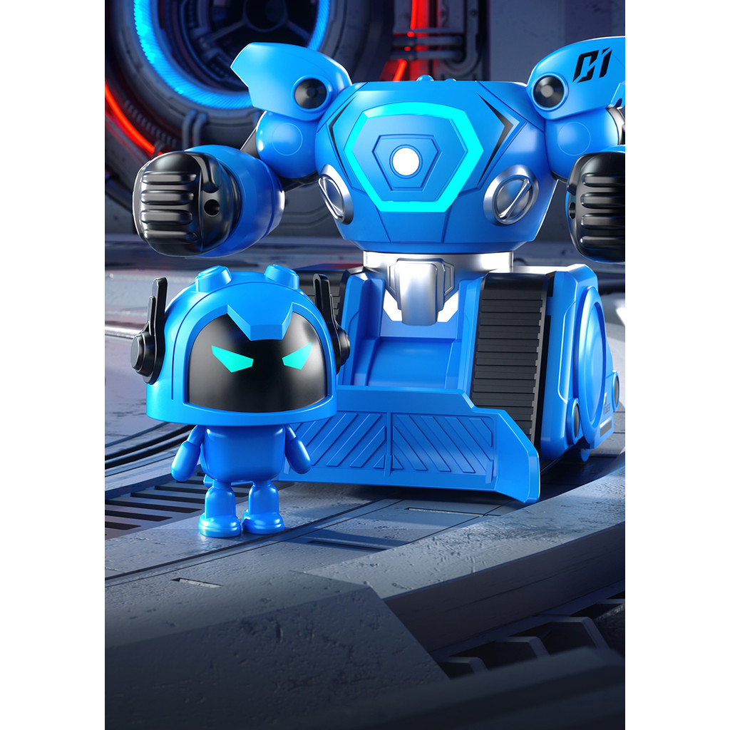 JJRC RC Robot Boxing Soccer Remote Control Robot Double Battle Football Robot Parent-Child