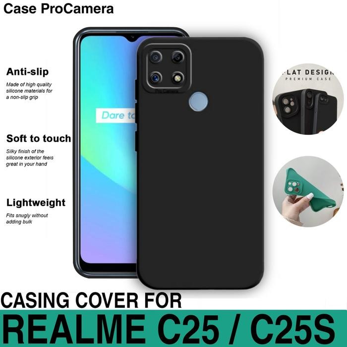 CASE REALME C25S / REALME C25 SOFT CASE PREMIUM CASING COVER