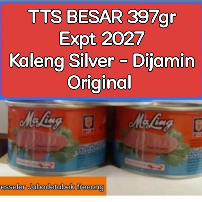 

Mamiseler45 - Maling Tts 397Gr - Babi Kaleng Termurah Makanan Instan