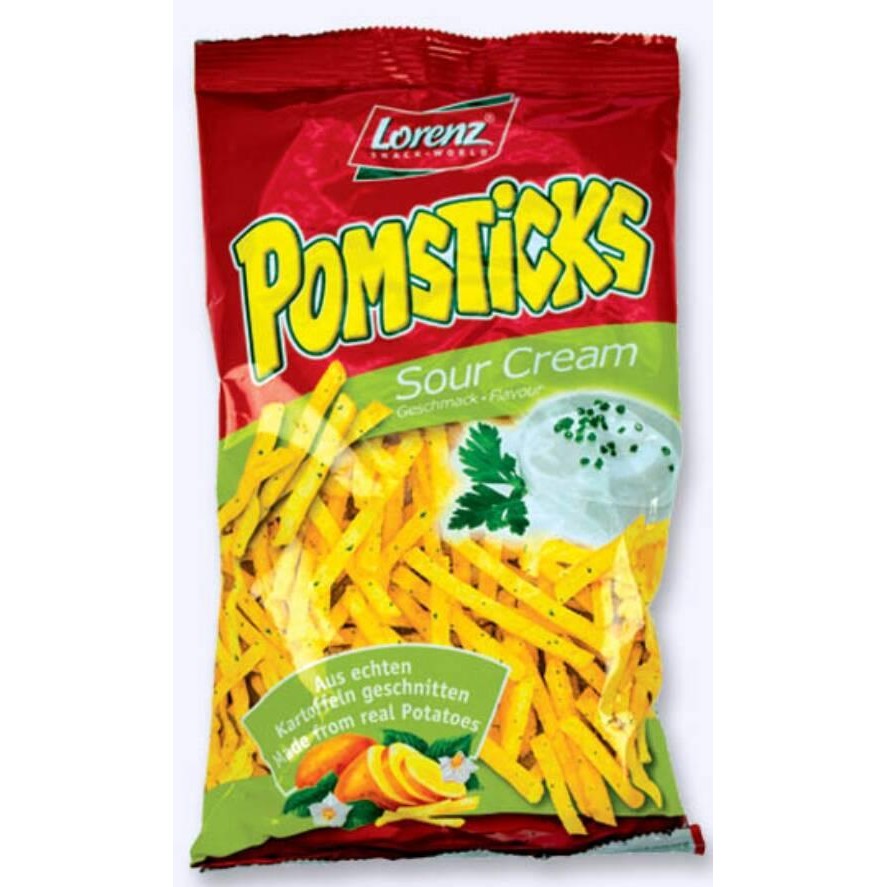 

LORENZ POMSTICKS SALTED POTATO STICKS CEMILAN SNACK KENTANG IMPORT