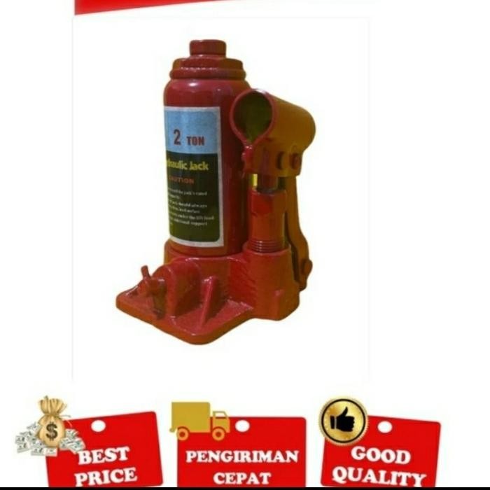 DONGKRAK BOTOL 2 TON- DONGKRAK MOBIL HIDROLIK- DONGKRAK KECIL