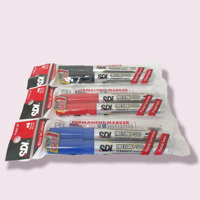 

NEW PRODUK PERMANENT MARKER SDI P500-2P (12 SET) WARUNG ARA67