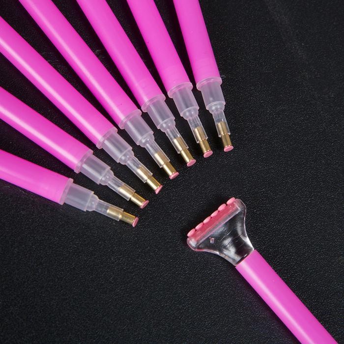 

Khusus Grab! Diamond Painting Tools Drill Pen Diamond Painting Kit Lem Pen Tray Point Drill Pen